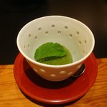 島宿　真里 - 青汁シャーベット