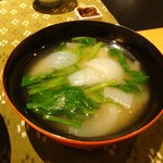 島宿　真里 - 味噌汁