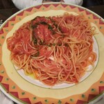 モッツアレラチーズとトマトのスパゲティー2020.03.27