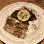 酒井商会 - 太刀魚と原木椎茸 山椒焼き