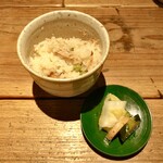 酒井商会 - 豚角煮とえんどう豆の土鍋ご飯