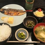 鬼平 - サバ焼き定食