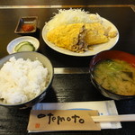 お好味 徳べえ - ランチ　とん平焼　\700