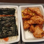 ほかほか弁当ホットフーズ - 明太子唐揚弁当626円