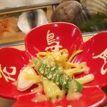 築地寿司清 - のびるの酢味噌和え
