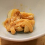 築地寿司清 - 塩辛と新じゃが