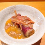 すし 喜邑 - イカの塩辛