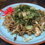 Hatoya Okonomiyakiten - イカ焼きそば　¥400