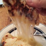 グルガオン - 熱々のチーズがトロ～(*￣∇￣)ノ