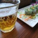 ドゥワンチャン - ノンアル＆生春巻き