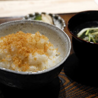 銀座 和郷 - 新タマネギご飯、カラスミ