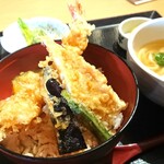 Aji No Mingei - 大海老天丼ランチ