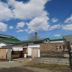 Miite Cafe - 外観は古い家(2020年3月)