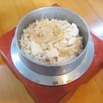 伊豫水軍 - 倭寇料理、来島定食、松華堂についている釜飯