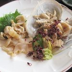 伊豫水軍 - ミル貝の刺身　２５００円？