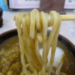 完熟うどん処 獅子家 - 麺アップ