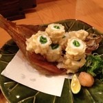 酒菜処 きっすい - カレイの唐揚げ