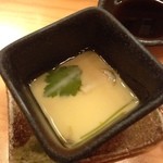 酒菜処 きっすい - 付き出しの茶碗蒸し