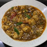 みらい - 四川麻婆豆腐　数種類の豆板醬を使用、花椒がきいていて香りがいい。こちら定食でもやってます。是非ご飯とともに！
