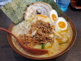 Misoya Shousuke - 江戸前野菜+炙り叉焼+味玉