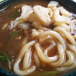 リバーサイド大扇 - カレーうどんの麺