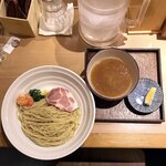 塩そば まえだ - えびのつけそば1.5玉