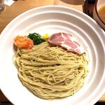 塩そば まえだ - つけそばアップ