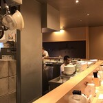 塩そば まえだ - 店内風景