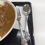 オリエンタルカレー本舗 - スプーンが可愛い