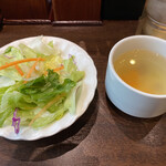 いきなりステーキ - サラダ　スープ