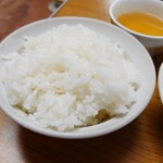 Shirakawa Shokudou - ご飯。タップリ盛られた美味しいご飯♪