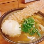 堺うどん ちはや - ちく玉天カレー