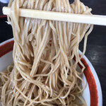 自家製太麺 渡辺 - 今日の細麺