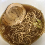 自家製太麺 渡辺 - 細麺渡辺(自分メニュー)