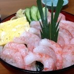 すが宗 - 甘えび丼（zoom）