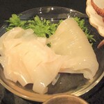 ラ プランシュ - イカの刺身