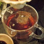 ラ プランシュ - イカの刺身のツユ