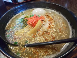 Menya Matsuzou - とんこつ醤油ラーメン