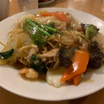 南海飯店 - かたい焼ソバ②