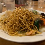 南海飯店 - かたい焼そば④