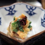 津の守坂 小柴 - 赤貝のぬた