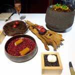 レスト ケイ ヤマウチ - のっけからエンジン全開で飛ばしてくる。アミューズを超える、フォトジェニックなアミューズの数々！