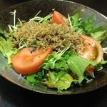 竹田屋 - カリカリじゃこサラダ