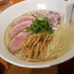 麺屋 六感堂 - 山椒鴨ラーメン（しお）