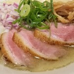 麺屋 六感堂 - 山椒鴨ラーメン（しお）