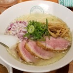 麺屋 六感堂 - 山椒鴨ラーメン（しお）