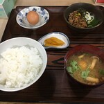 京ちゃん - (料理)納豆定食