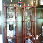 もり珈琲店 - 水出し珈琲です～作っているのは初めて気付きました。