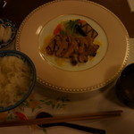 雪国の宿　高半 - 夕食　ポーク(通常より＋200円)