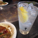 広島流お好み焼き 秀 - レモンサワー